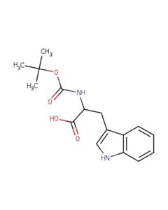 Astatech 2-((TERT-BUTOXYCARBONYL)AMINO)-3-(1H-INDOL-3-YL)PROPANOIC ACID; 100G; Purity 97%; MDL-MFCD00190836